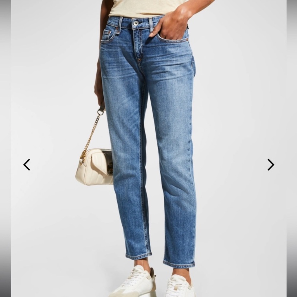 Rag and Bone dre low rise slim boyfriend denim jeans